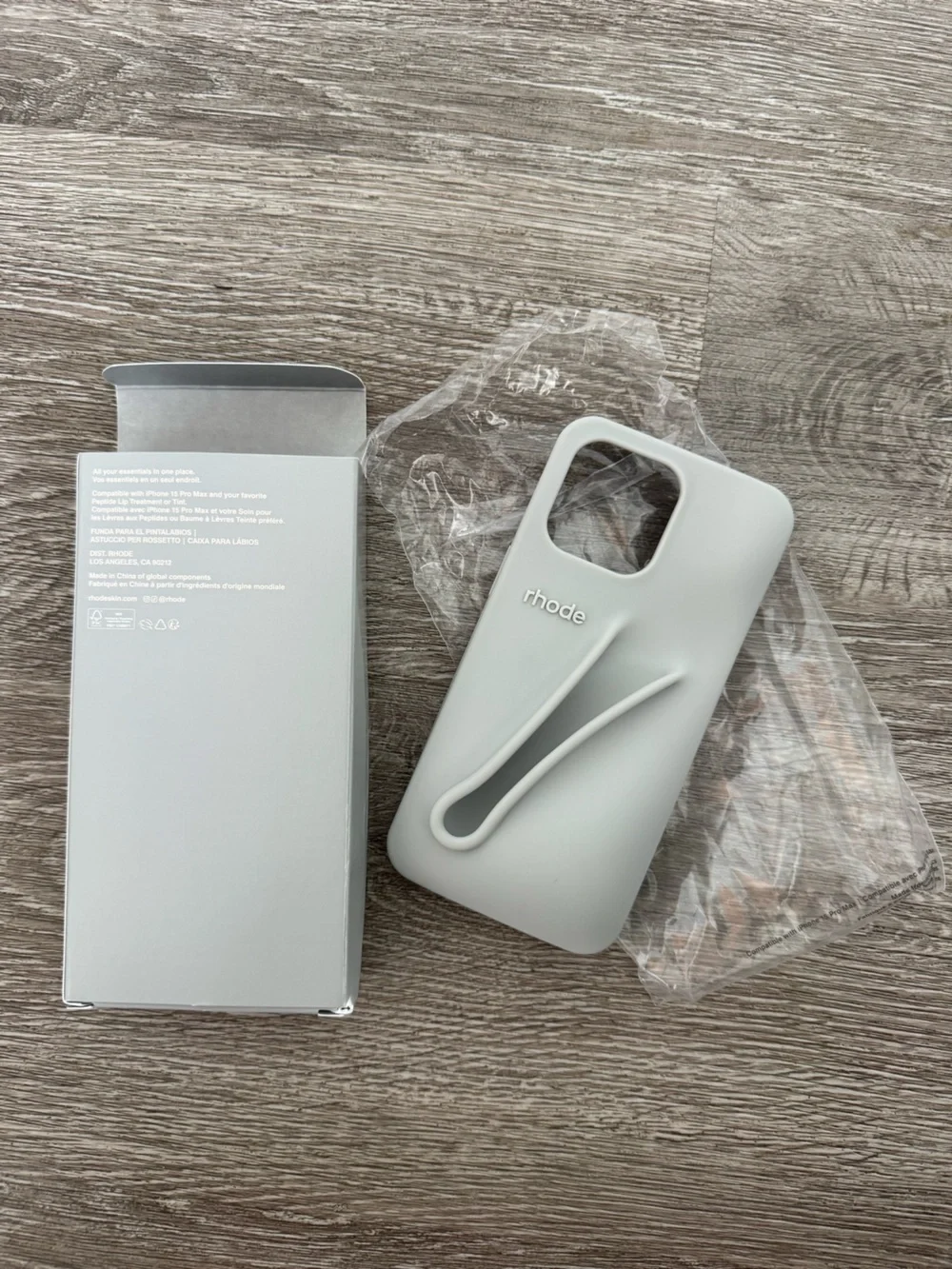 Rhode Skin Lip Case for iPhone 15 Pro Max NIB